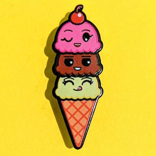 Neapolitan Friendzy Pin